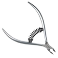 Кусачки для кутикулы Paie nail Full Jaw, 6 мм, пружина+ножницы в подарок P-13
