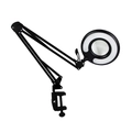Лампа-лупа Clip Lamp 16W на струбцине, черная ClipLamp-B