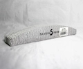 Набор пилок для искусственных ногтей Sakura серая, полукруглая, 150/180, 5 шт. Spl 006\6