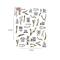 Наклейки Joyful Nail Foil marble №1824 JO-1824