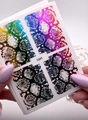 Наклейки голография Zoo Nail Art №1653 zn/1653