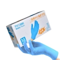 Перчатки витрил голубые WALLY PLASTIC размер XS 100 шт./уп. WP270311