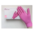 Перчатки витрил розовые WALLY PLASTIC размер S 1 пара wprs-p
