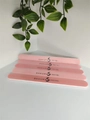 Пилка Sakura розовая, форма - прямая, абразивность 100/100 грит srp1010.