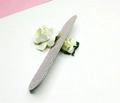 Пилка для ногтей Sakura серая, овальная деревянная, абразивность 100/180 грит (пачка 10 шт.) sod1/1