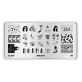 Пластина для стемпинга Go Stamp 04 Drama queen GS04PL