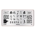 Пластина для стемпинга Go Stamp 04 Drama queen GS04PL