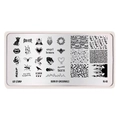 Пластина для стемпинга Go Stamp 048 Burn by @ksiunails GS048PL