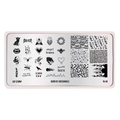 Пластина для стемпинга Go Stamp 048 Burn by @ksiunails GS048PL