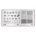 Пластина для стемпинга Go Stamp 086 Wave GS086PL