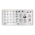 Пластина для стемпинга Go Stamp 116 Library GS116PL