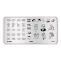 Пластина для стемпинга Go Stamp 116 Library GS116PL