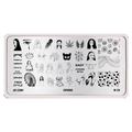 Пластина для стемпинга Go Stamp 129 Euphoria GS129PL