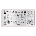 Пластина для стемпинга Go Stamp 129 Euphoria GS129PL