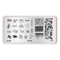 Пластина для стемпинга Go Stamp 174 Happy Sad GS174PL