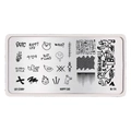 Пластина для стемпинга Go Stamp 174 Happy Sad GS174PL