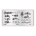 Пластина для стемпинга Go Stamp 179 Triptych GS179PL