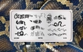 Пластина для стемпинга Go Stamp 179 Triptych GS179PL