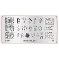 Пластина для стемпинга Go Stamp 21 Art Class GS21PL