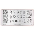 Пластина для стемпинга Go Stamp 21 Art Class GS21PL