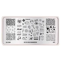 Пластина для стемпинга Go Stamp 22 90`s by GS22PL