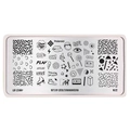Пластина для стемпинга Go Stamp 22 90`s by GS22PL