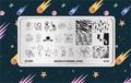 Пластина для стемпинга Go! Stamp 234 Spacewalk by @rogozina_official GS234PL