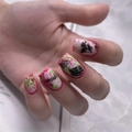 Пластина для стемпинга Swanky Stamping 124 маленькая, 6*6 см SS124