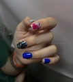 Пластина для стемпинга Swanky Stamping 124 маленькая, 6*6 см SS124