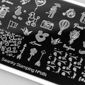 Пластина для стемпинга Swanky Stamping №81 SS081