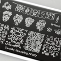 Пластина для стемпинга Swanky Stamping №87 SS087