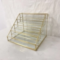 Подставка настольная, стеклянная, 23*20,5*17,5 см YJ/stpodglS