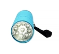 Портативный UV LED фонарик для полимеризации материала (голубой) uvfon-b