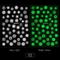 Светящиеся наклейки для ногтей Luminous Snowflakes №02 A034YG