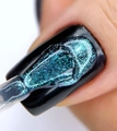 Топ для ногтей IQ BEAUTY Blue shimmer top #109 глянцевый с шиммером, 10 мл IQGPTEF04