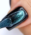 Топ для ногтей IQ BEAUTY Blue shimmer top #109 глянцевый с шиммером, 10 мл IQGPTEF04