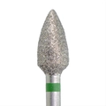 Фреза алмазная КМИЗ, грубая (зеленая) насечка, Ø0,5 см, пуля Б254.50/г(180)
