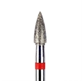 Фреза алмазная КМИЗ, мелкая (красная) насечка, Ø0,30 см, иголка Б249.30/118326(265)