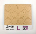 Сменные файлы Opioni Soft 3 рыжие, L (25 мм), 100 грит, 60 шт. Op/FRL-100(soft3)