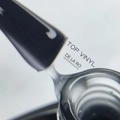 Топ для ногтей Delaro Rubber Vinyl бархатистый, 15 мл Del/TRV15