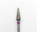 Алмазная фреза Opioni средне-мелкая (сине-красная) насечка, Ø3,5 мм, конус Opi/ФаК3.5-12МС