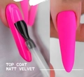Топ для ногтей Shock Me! Velvet , 12 мл Shock-vt