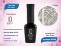 Каучуковый гель-лак IQ BEAUTY №086 с кальцием, GO HOLLYWOOD Silver Dress, 10 мл IQGP086
