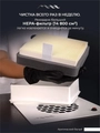 Встраиваемая вытяжка MAX Ultimate X2 (119Вт) с HEPA фильтром, Арктический белый MUX8W