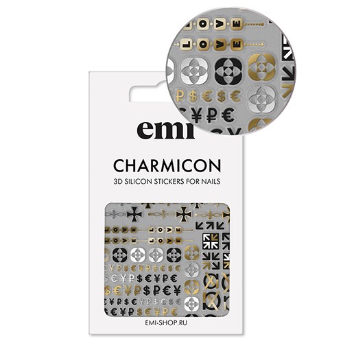 E.Mi 3D-стикеры №174 Значки и символы Charmicon CSS256 - фото 441570