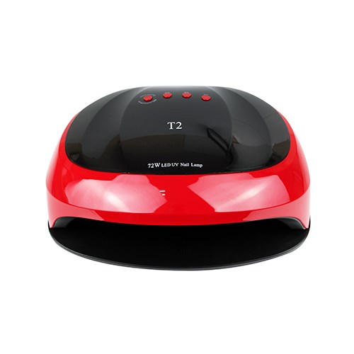 UV LED Светодиодная лампа T 2, чёрно-красная 72 W (на 2 руки) T2-BR - фото 442141