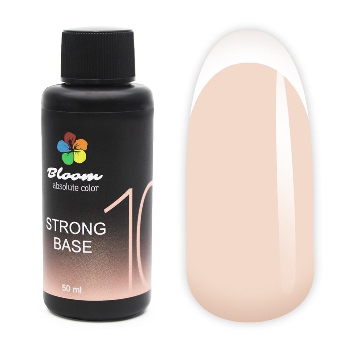 База для ногтей Bloom Strong COVER жесткая №10, 50 мл Bl/7595 - фото 443400