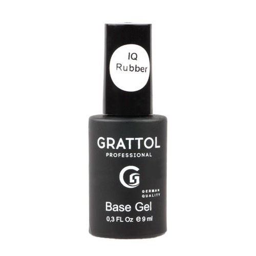 База для ногтей Grattol IQ Rubber, 9 мл GTIQB1 - фото 444061