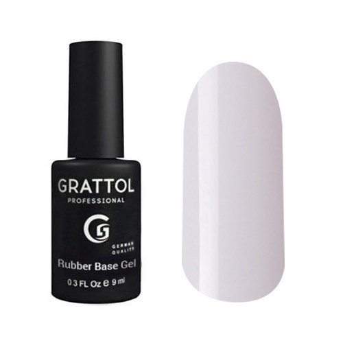 База для ногтей Grattol Rubber Base Camouflage 1, 9 мл GTBC1 - фото 444064