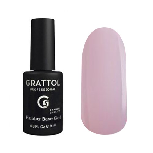 База для ногтей Grattol Rubber Base Camouflage 12, 9 мл GTBC12 - фото 444073